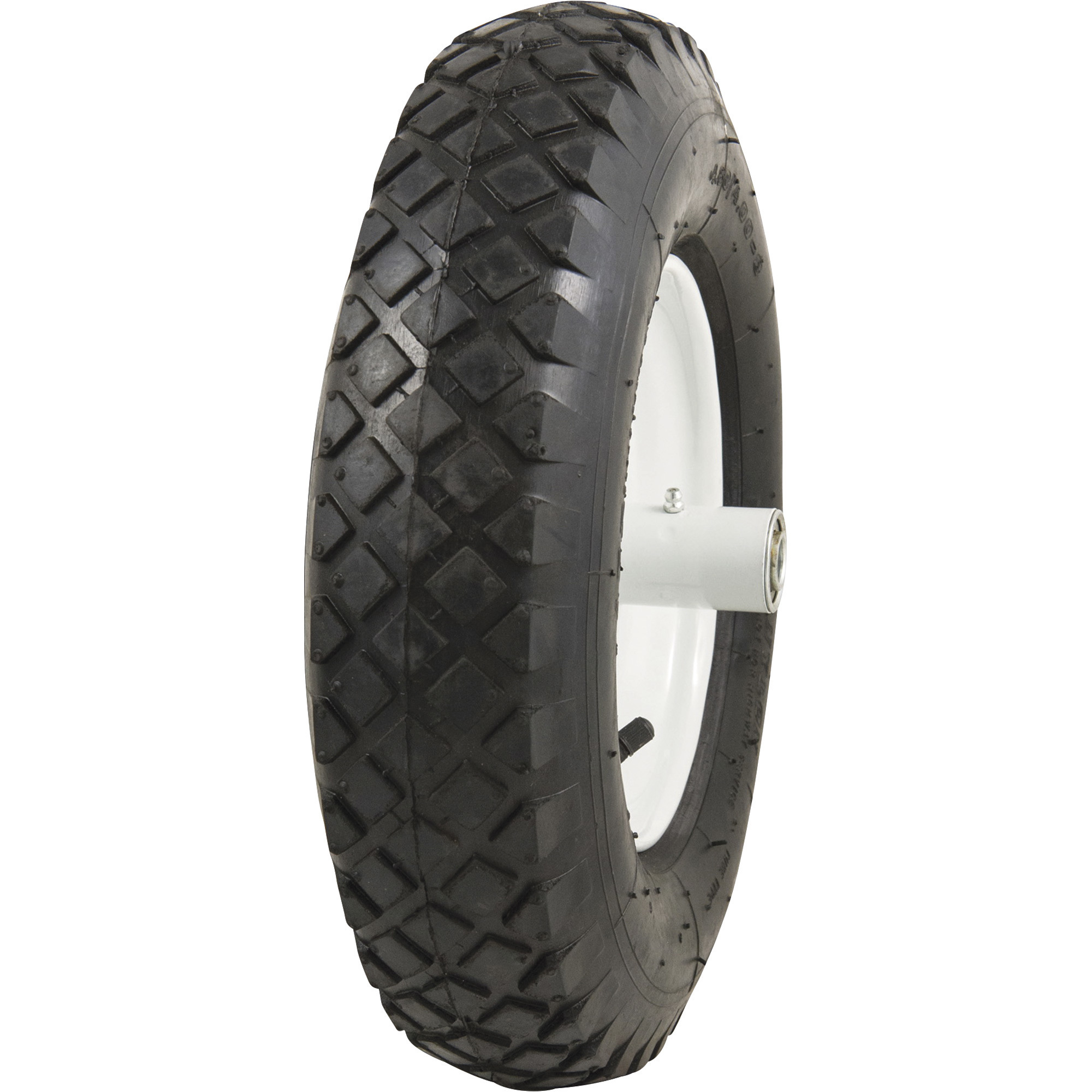 Marathon Tires Pneumatic Wheelbarrow Tire, 5/8in. Bore, 4.80/4.00-8in.